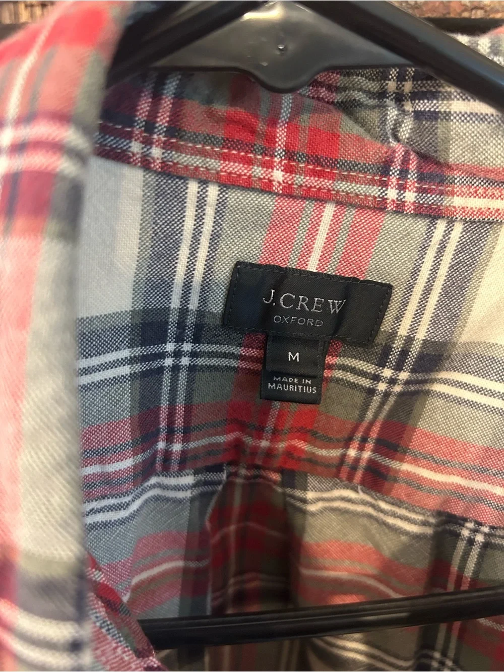 J. Crew Classic Fit Flannel Shirt — Vintage Plaid